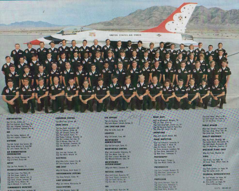 US Air Force Thunderbirds