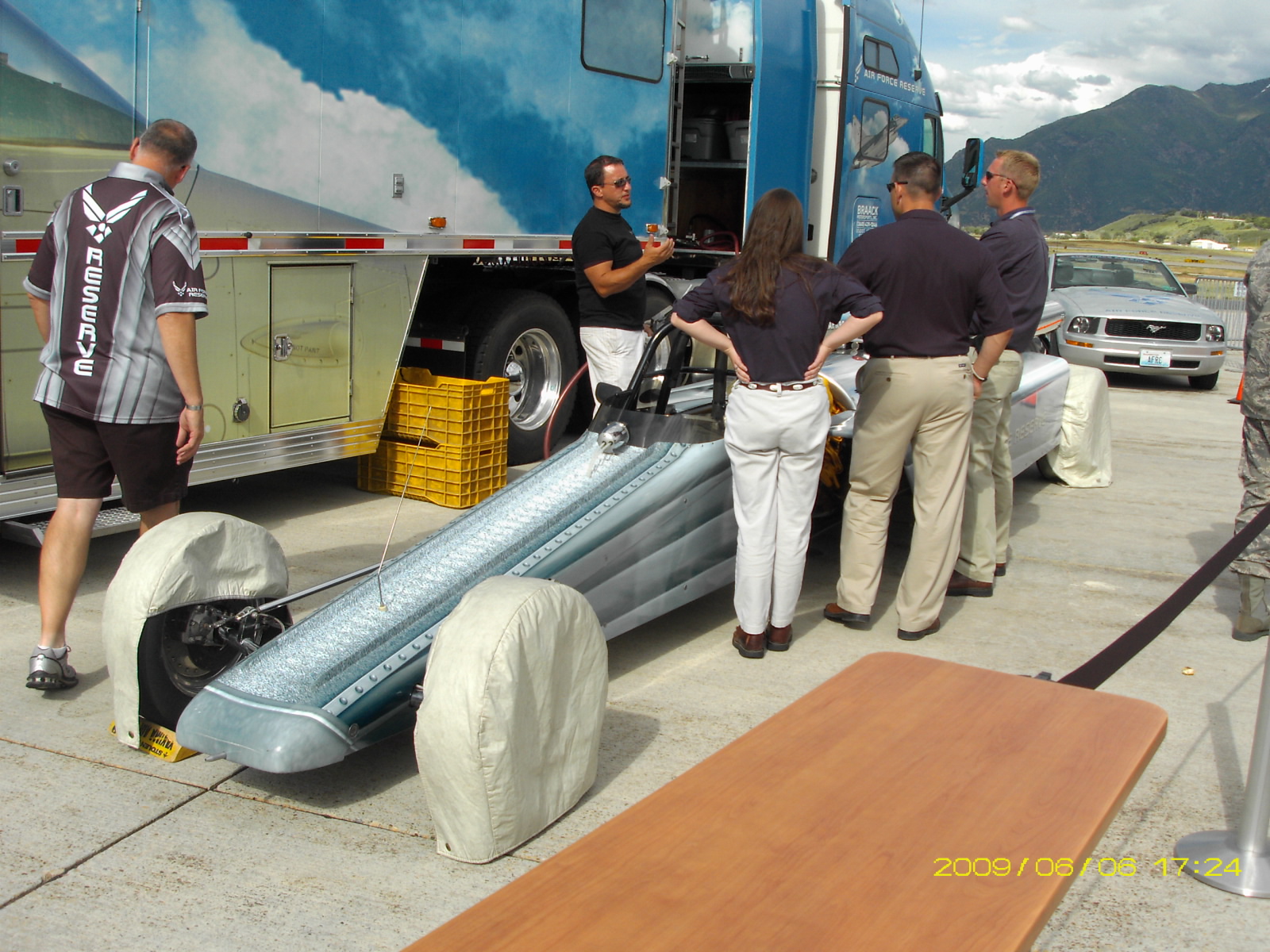 Air Force Reserve Jet Car